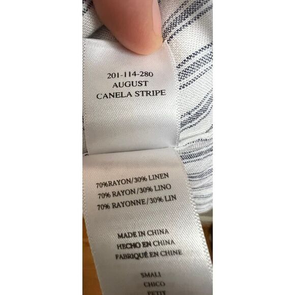 Rails August Canela Stripe Dress NWT Sz. S - Picture 9 of 10